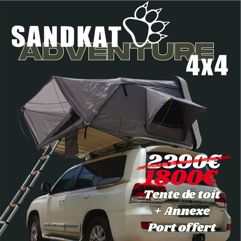 PRIX CHOC TENTE DE TOIT SAHARA, ANNEXE ET FRAIS DE PORT OFFERTS