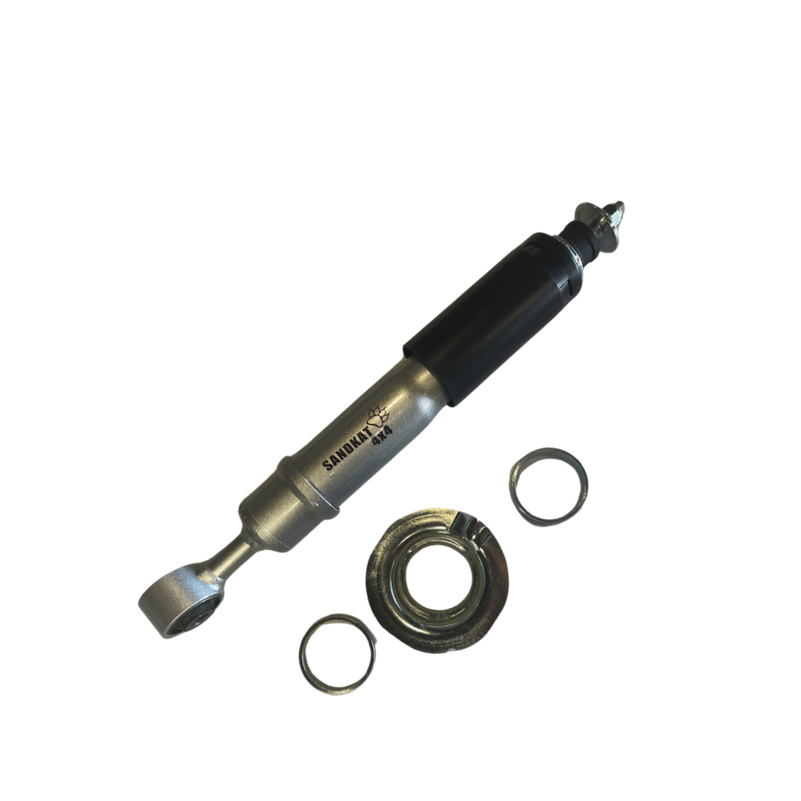 Amortisseur renforcé et coupelles Nissan Navara D40 / D23 / Pathfinder R51, Renault Alaskan & Mercedes Classe X - Avant - Type McPherson - Nitrogas - Sandkat4x4